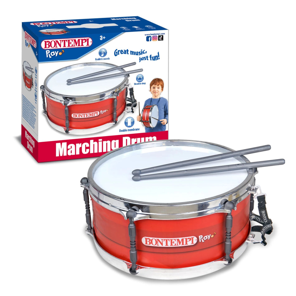 Bontempi Marching Drum with Double Membrane