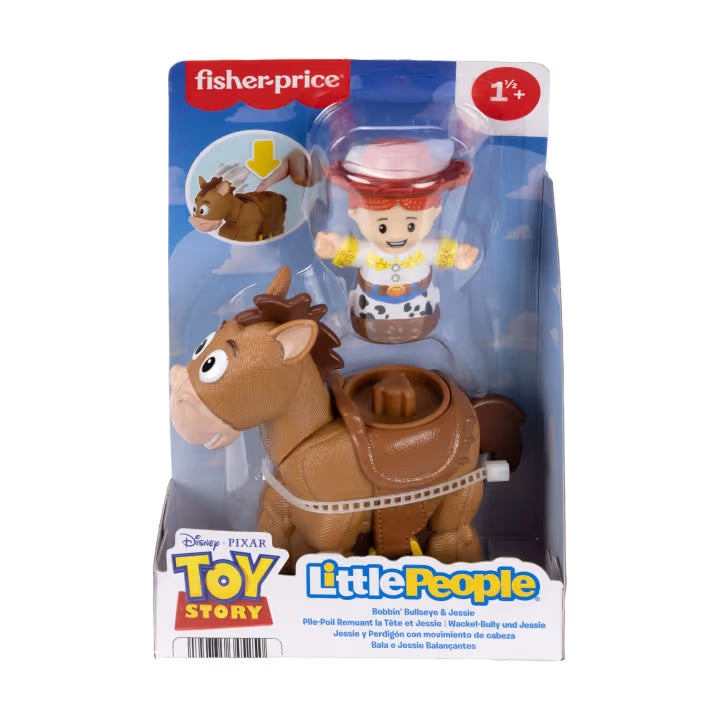 Fisher Price Little People Disney & Pixar Toy Story Bobbin' Bullseye & Jessie