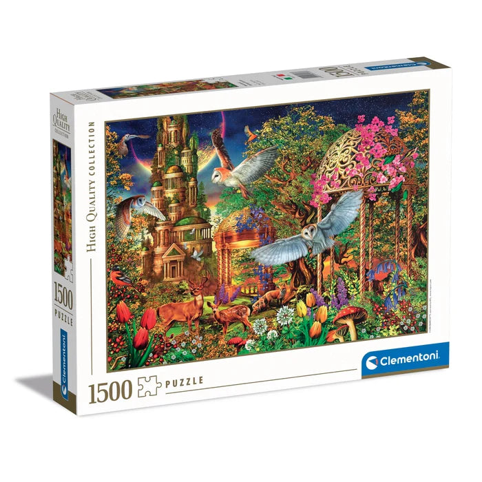 1500 Piece Woodland Fantasy Puzzle Clementoni