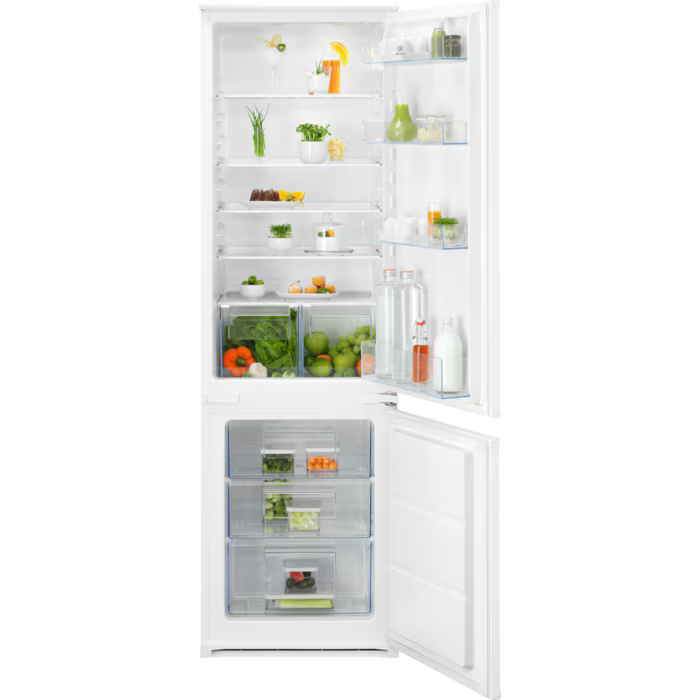 Electrolux 177.2cm Integrated Fridge Freezer