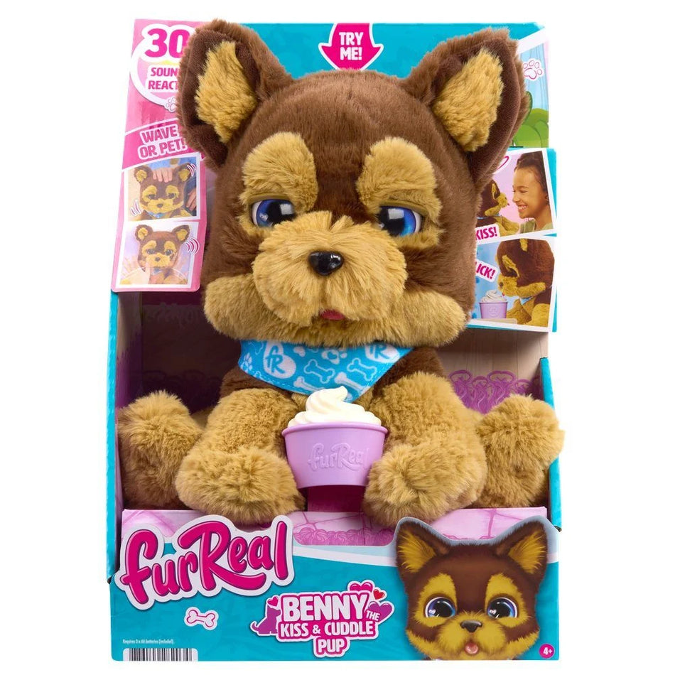 FurReal Benny the Kiss & Cuddle Pup