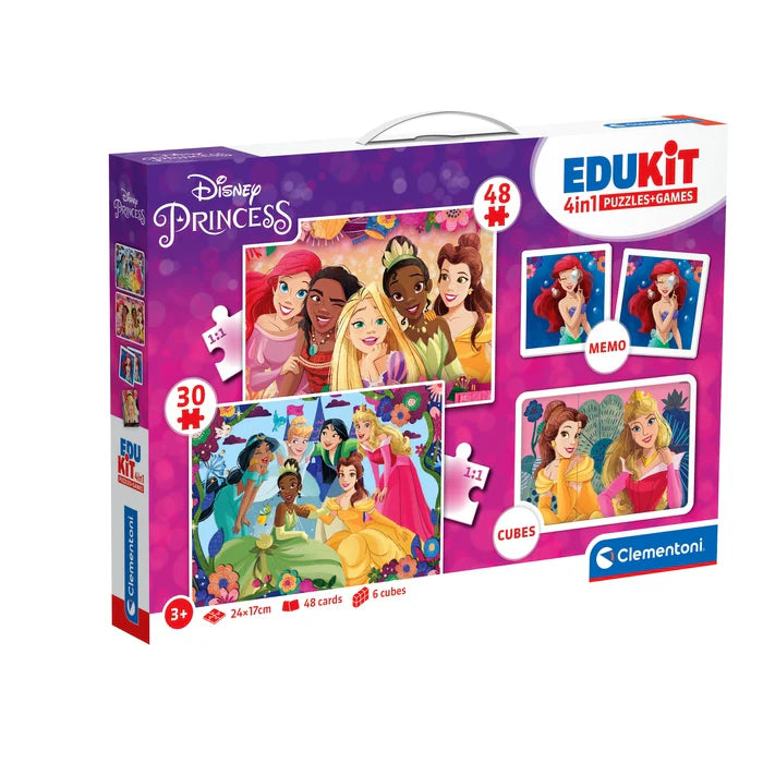 Edukit 4 in 1 Disney Princess Clementoni