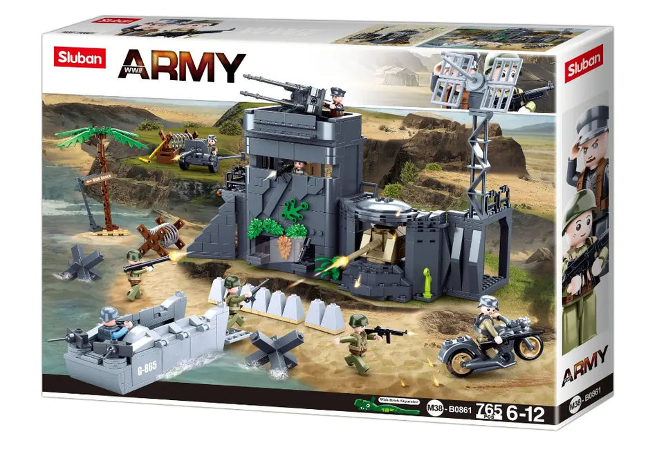 Sluban WWII The Atlantic Wall 861