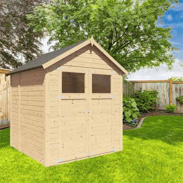 Garden Shed 6x6 with 2 Windows