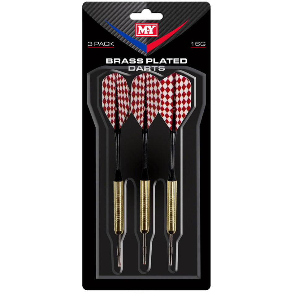 MY 3 X 16g Darts Brass Plated