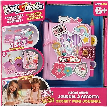 Fun Lockets Secret Mini Journal