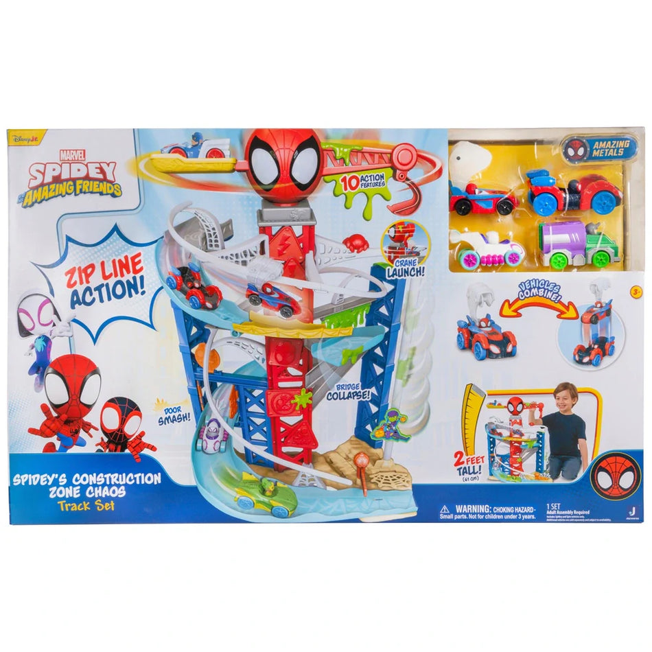 Spidey Construction Chaos Track Set