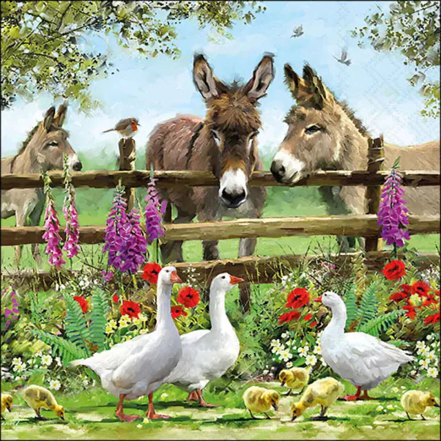Meeting Point Napkin 20 Pack 33x33cm