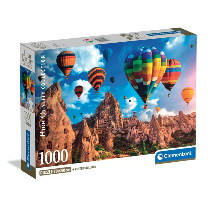 1000 Piece Balloons in Cappadoccia Puzzle Clementoni