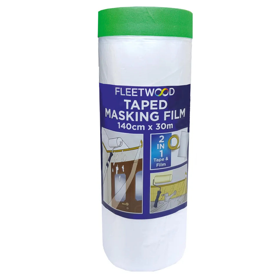 Taped Masking Film 140cm x 30m