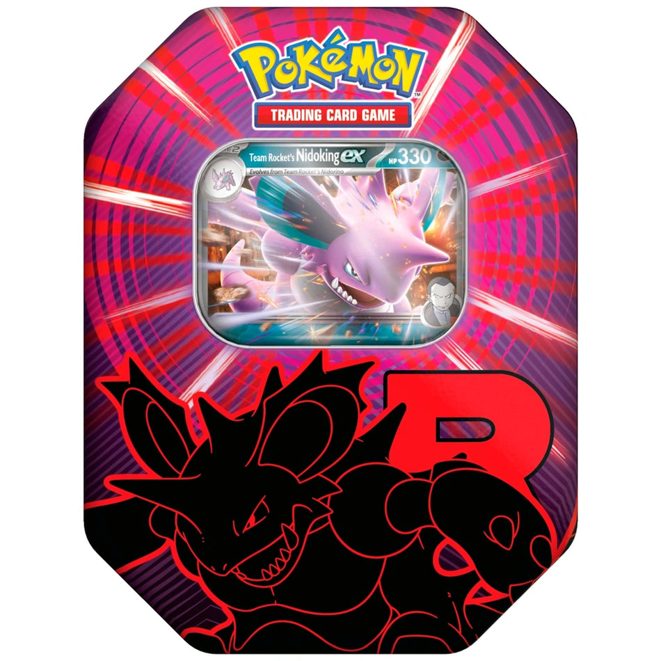 Pokemon TCG Team Rocket Tin