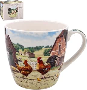 L&P Cockerel & Hen Mug