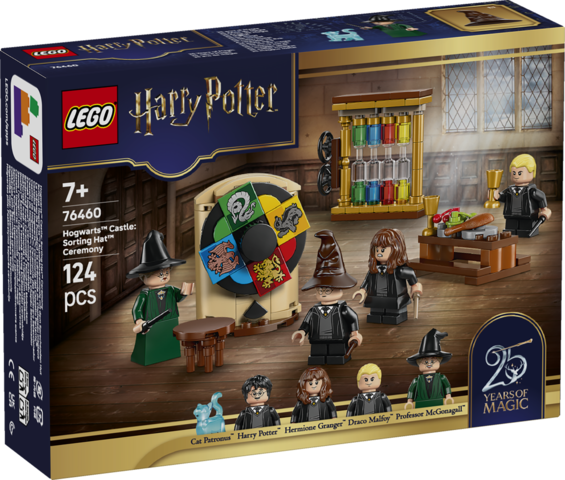 Lego Hogwarts Castle Sorting Hat Ceremony