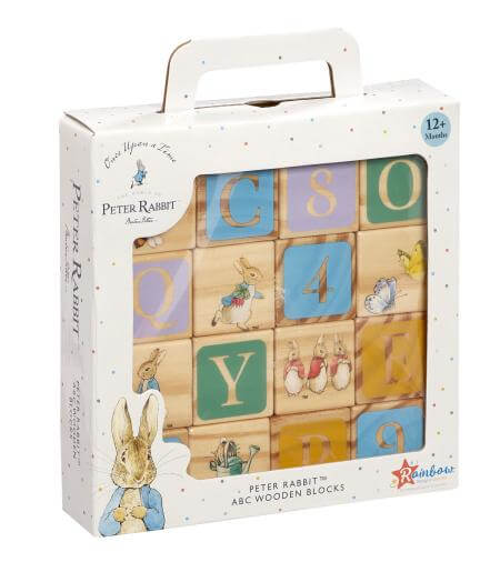 Peter Rabbit 16pc Wooden Picture Blocks