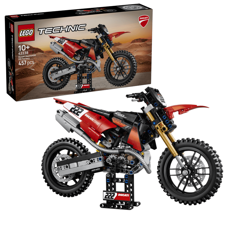 Lego Ducati Desmo 450 MX Facto