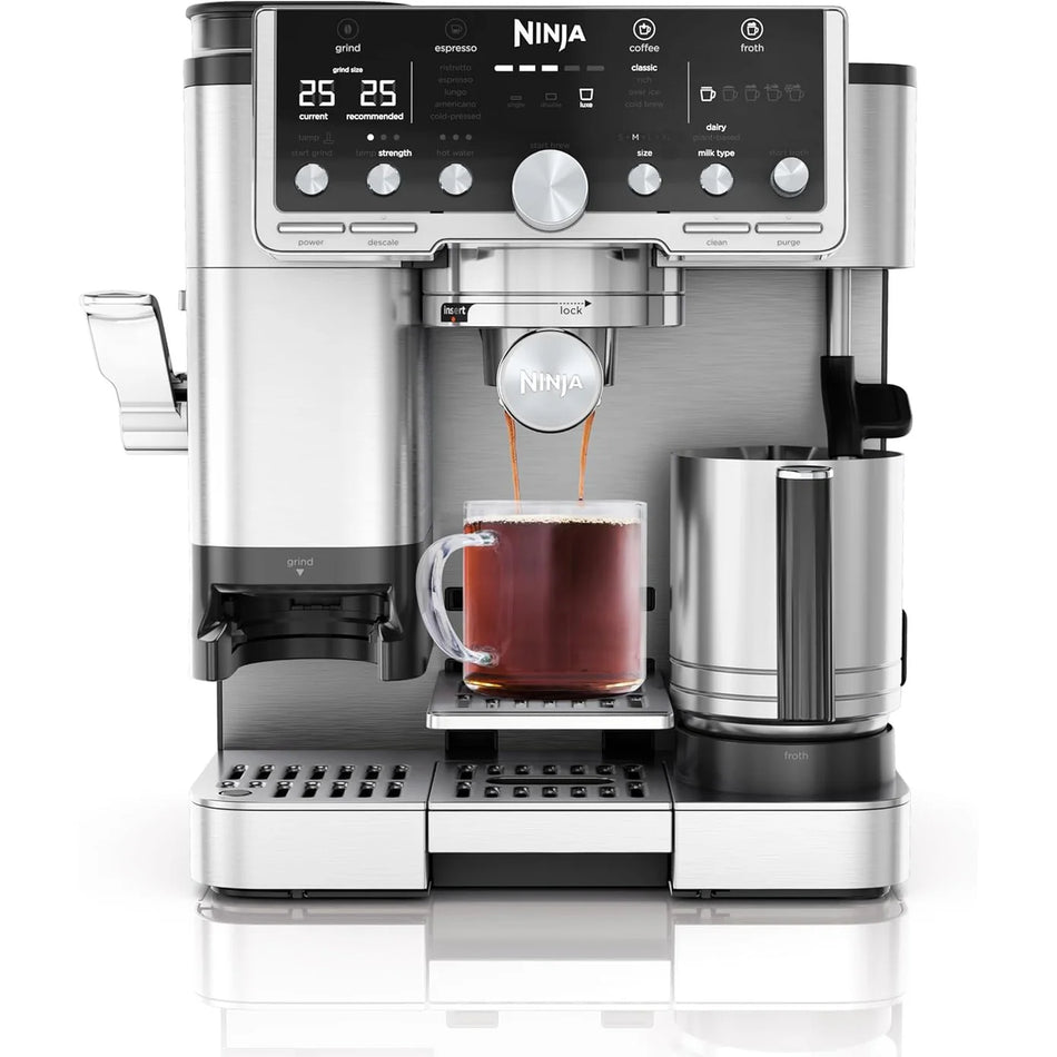 Ninja Luxe Café Pro 3‑in‑1 Espresso & Coffee Machine