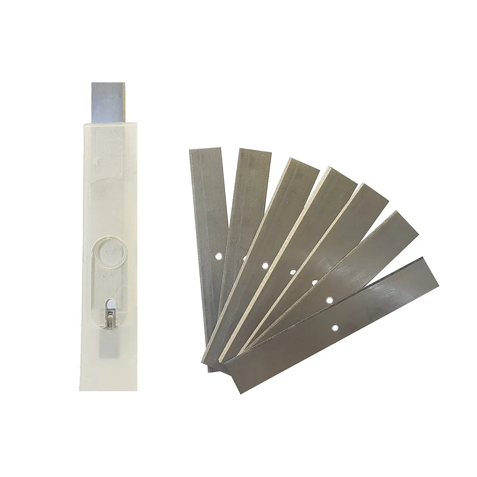 Window Scraper Blades 100mm 10 Pack Fleetwood