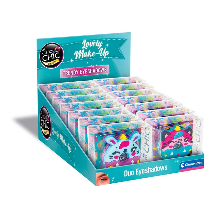 Duo Trendy Eyeshadow Donuts Blue Crazy Chic