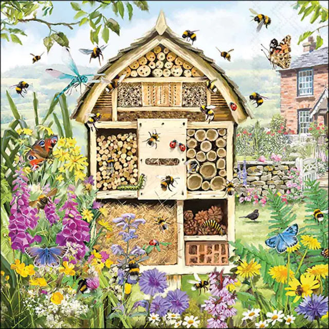 Bee Hotel Napkin 20 Pack 33x33cm