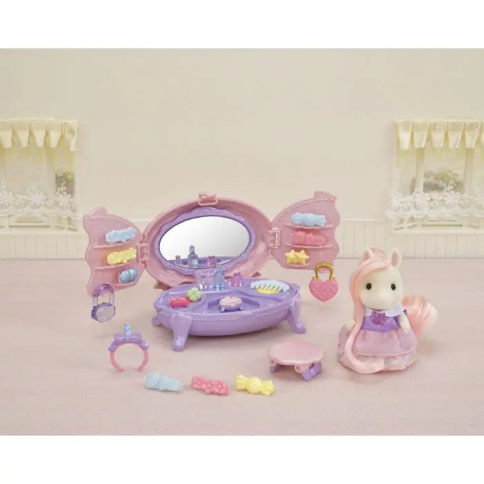 Pony's Vanity Dresser Set Sylvanians