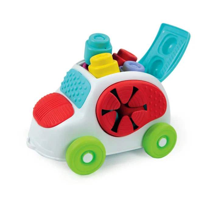 Soft Clemy Sensory Activity Car Clementoni