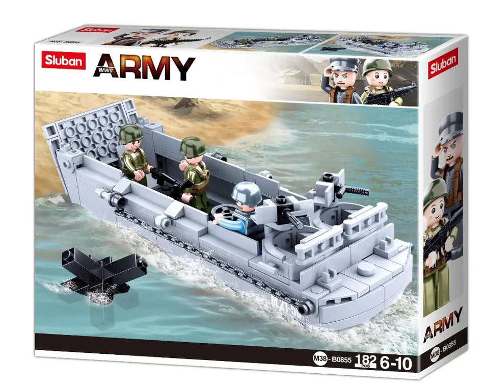 Sluban WWII Higgins Landing Craft 855