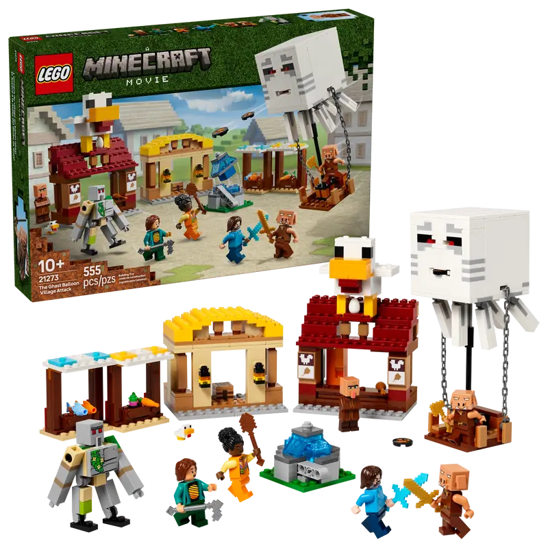 Lego The Ghast Balloon Village
