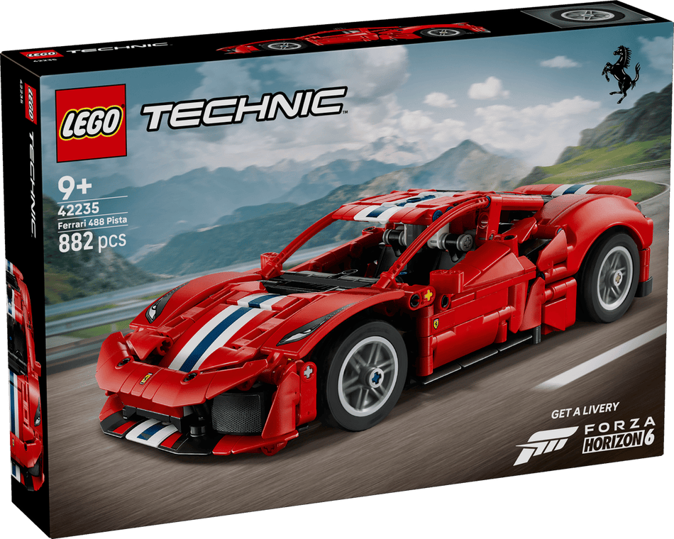Lego Ferrari 488 Pista Car