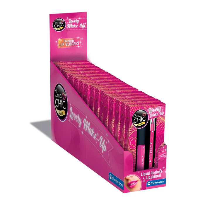 Lip Gloss & Lip Pencil Strawberry Colour 16 Crazy Chic