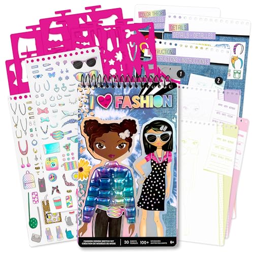 Fashion Angels - I ❤️ Fashion Design Compact Sketch Portfolio Set