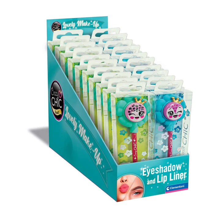 Eye Shadow & Lip Liner Flowers 20 Crazy Chic