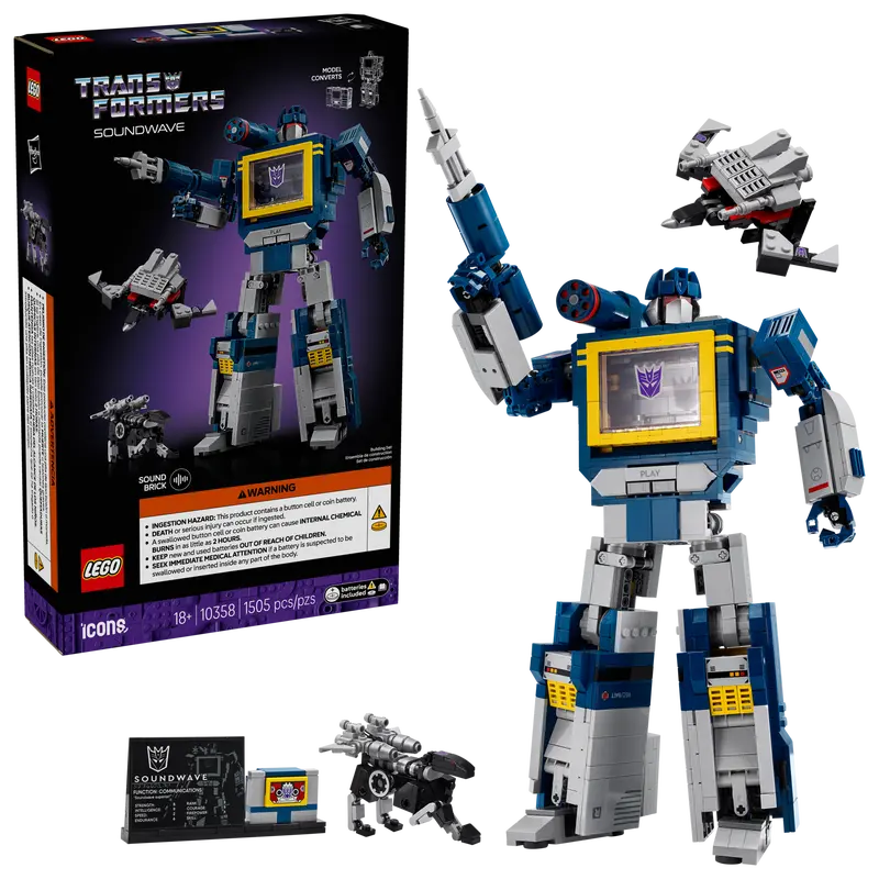 Lego Transformers Soundwave