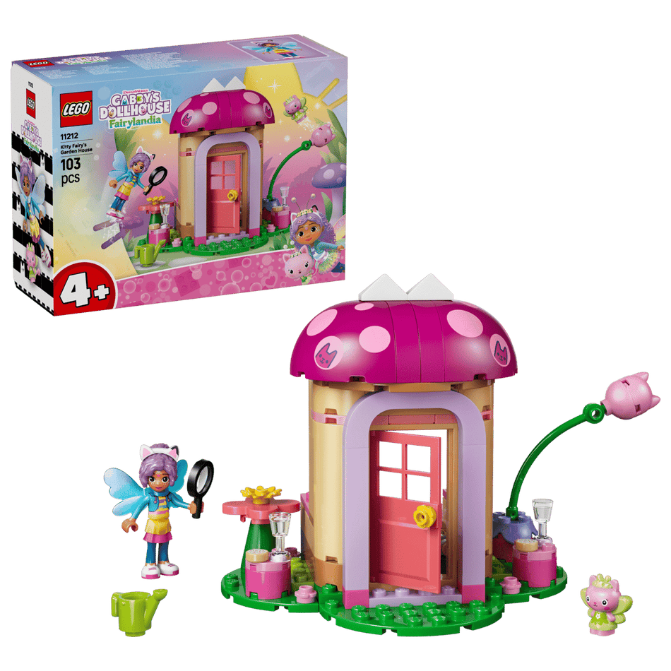 Lego Kitty Fairy's Garden House