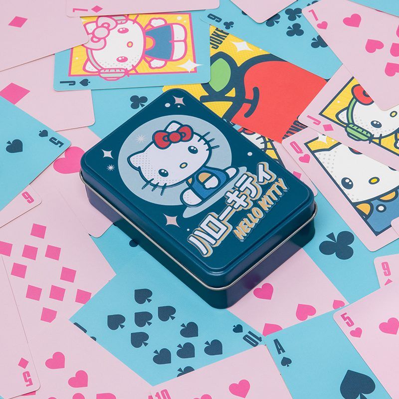 Hello Kitty Playing Cards in Tin