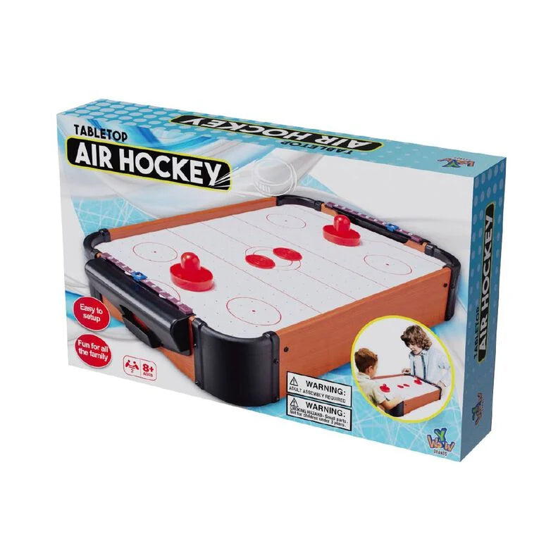 Wooden Tabletop Air Hockey