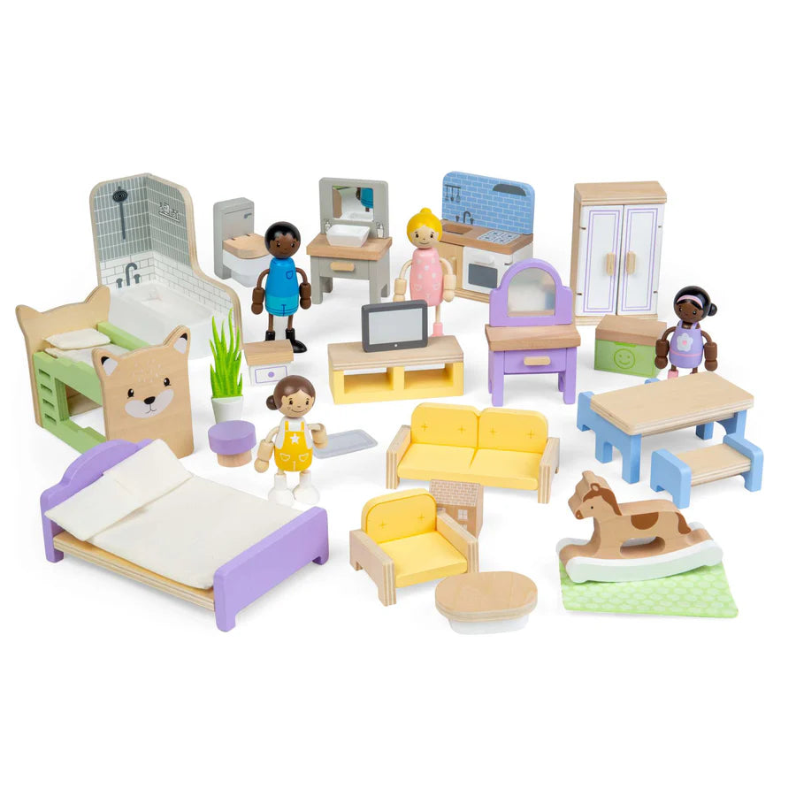 Dolls House Furniture Set Bigjigs