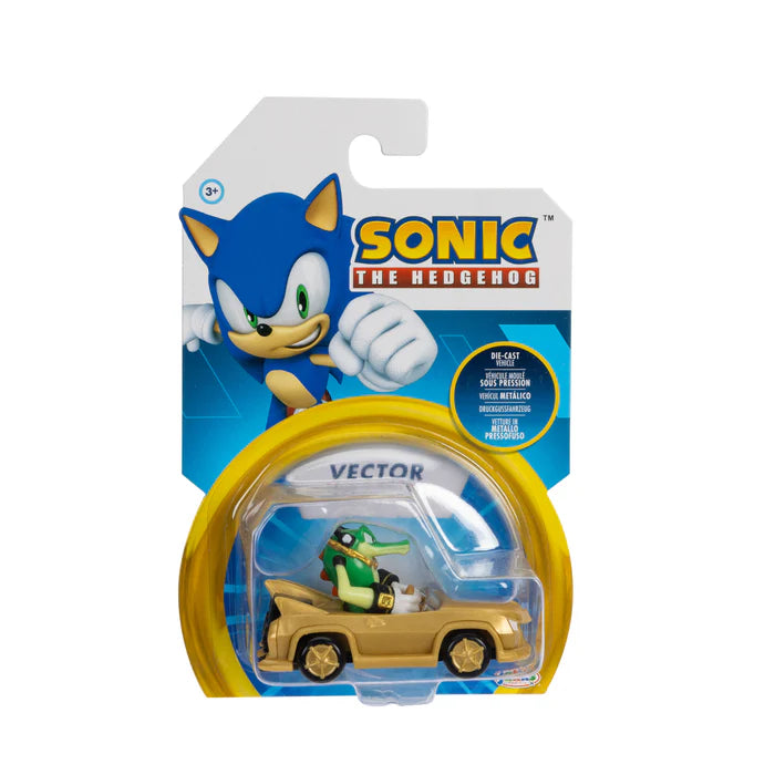 Sonic 1:64 Diecast Vehicles Assorted