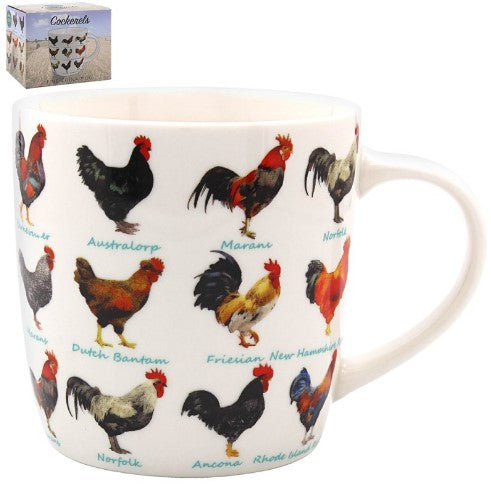 L&P Cockerel Breakfast Mug