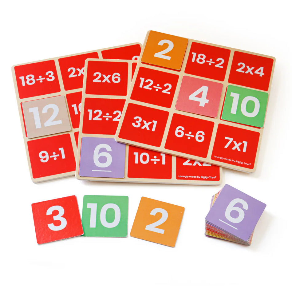 Math Bingo Multiply & Divide Bigjigs