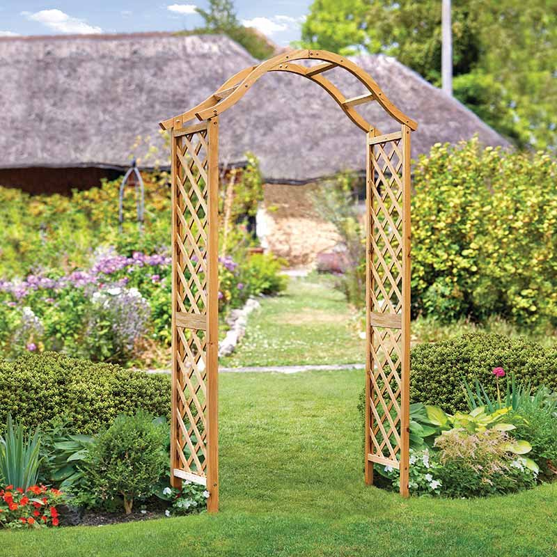 Woodland Garden Arch Tan