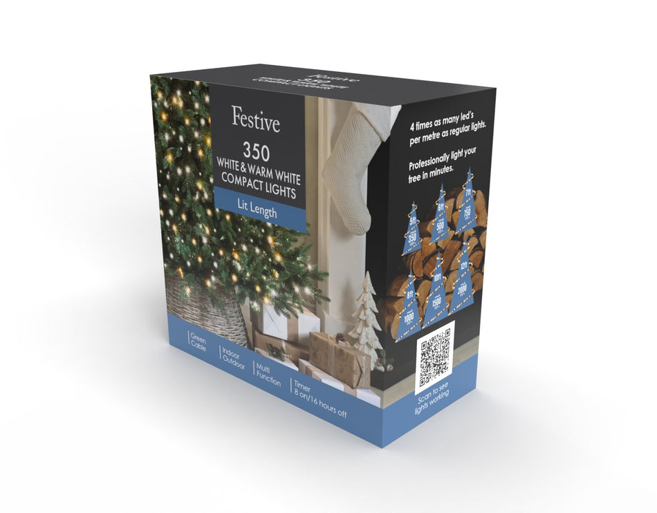 350 Compact Lights White & Warm White