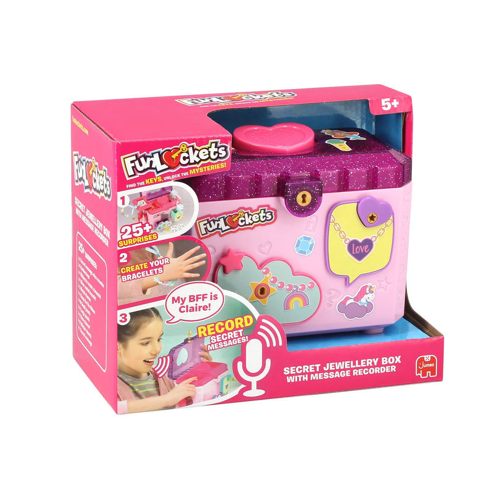 Fun Lockets Secret Jewellery Box & Voice Recorder