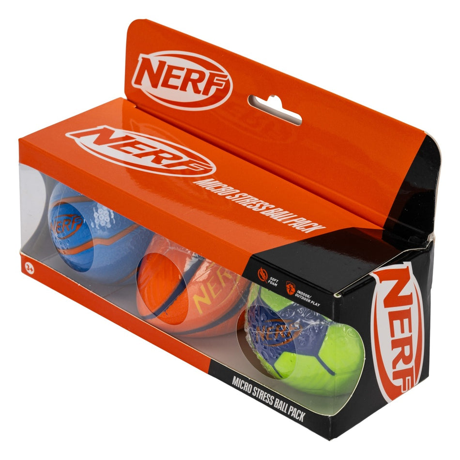 Nerf Micro Stress Balls Pack 3
