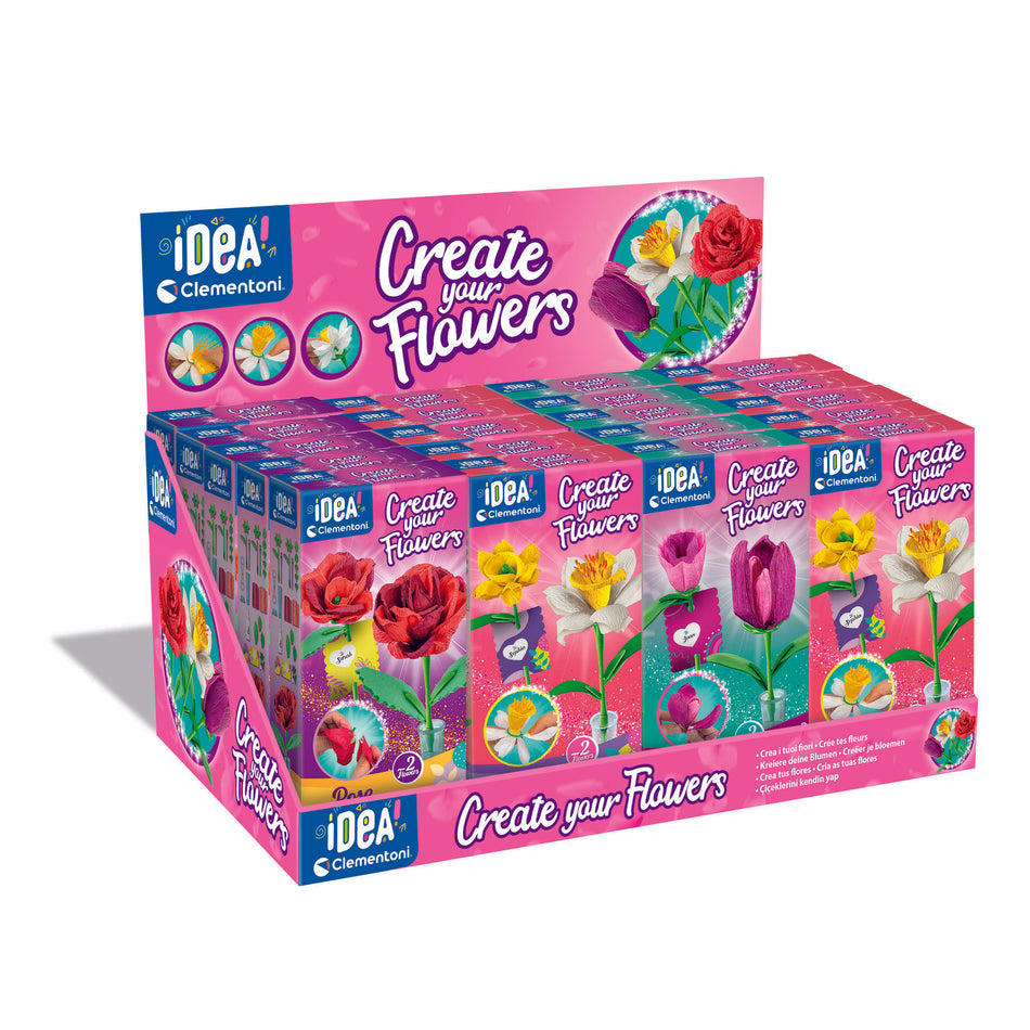 Make Your Own Flowers Clementoni
