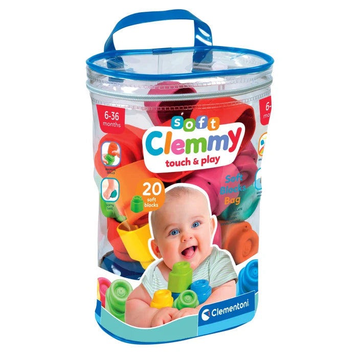 Soft Clemy Bag 20pce Clementoni