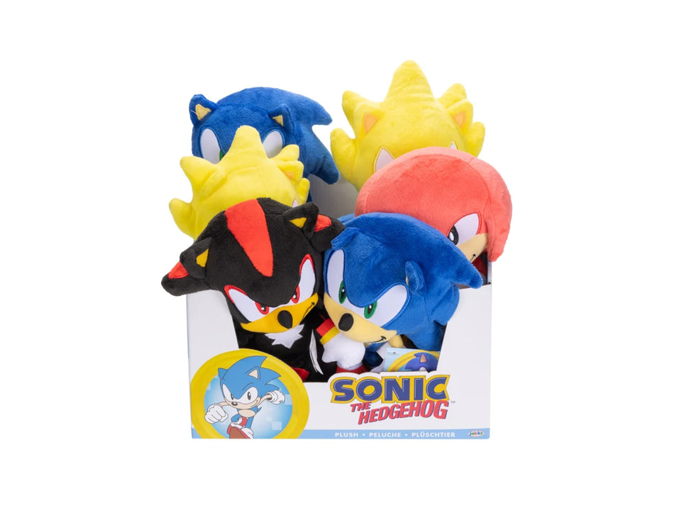Sonic 9" Basic Plush Assorted