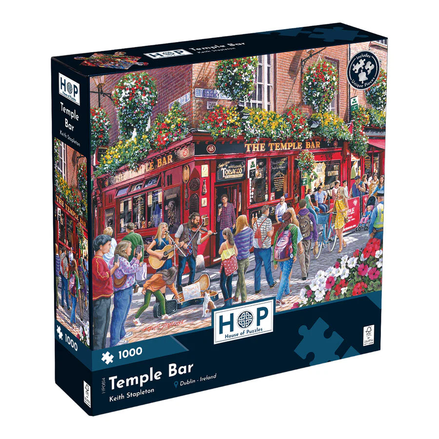 Temple Bar 1000 Piece Puzzle
