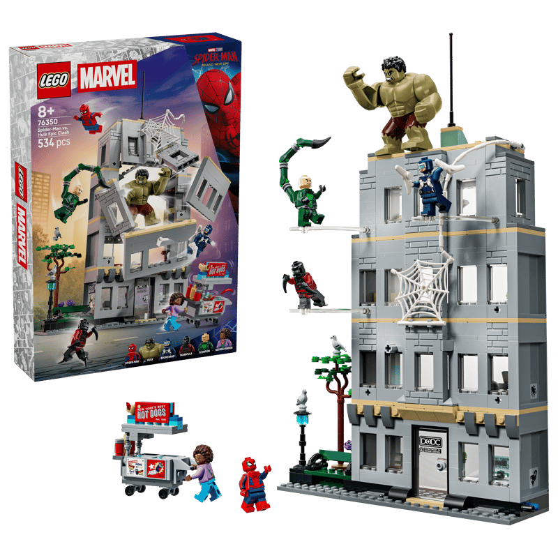 Lego Spiderman Vs Hulk Epic