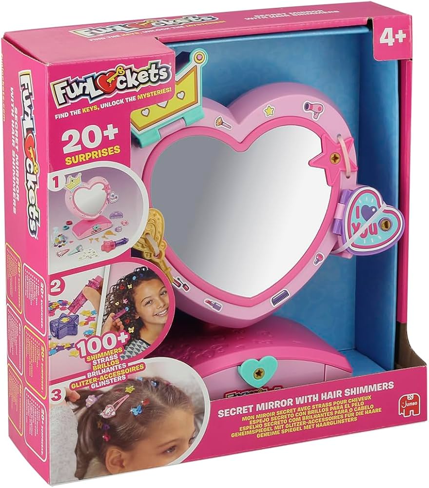 Fun Lockets Secret Mirror with Hair Shimmer