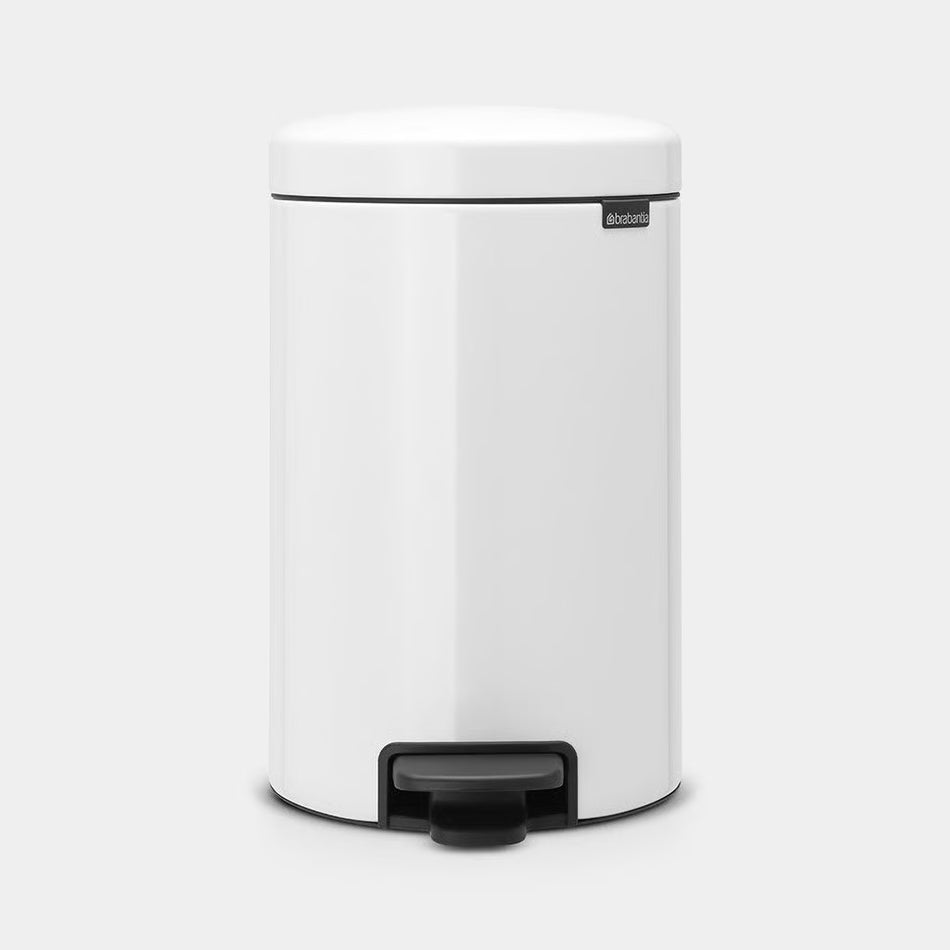 Brabantia Pedal Bin 12L White